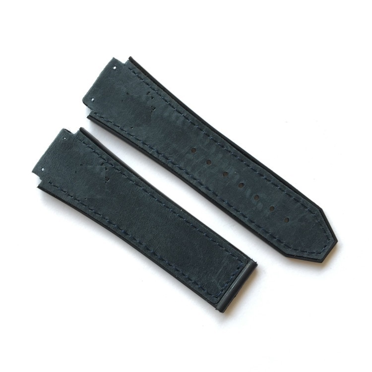 Dây đồng hồ H.U.B da lộn size 42mm