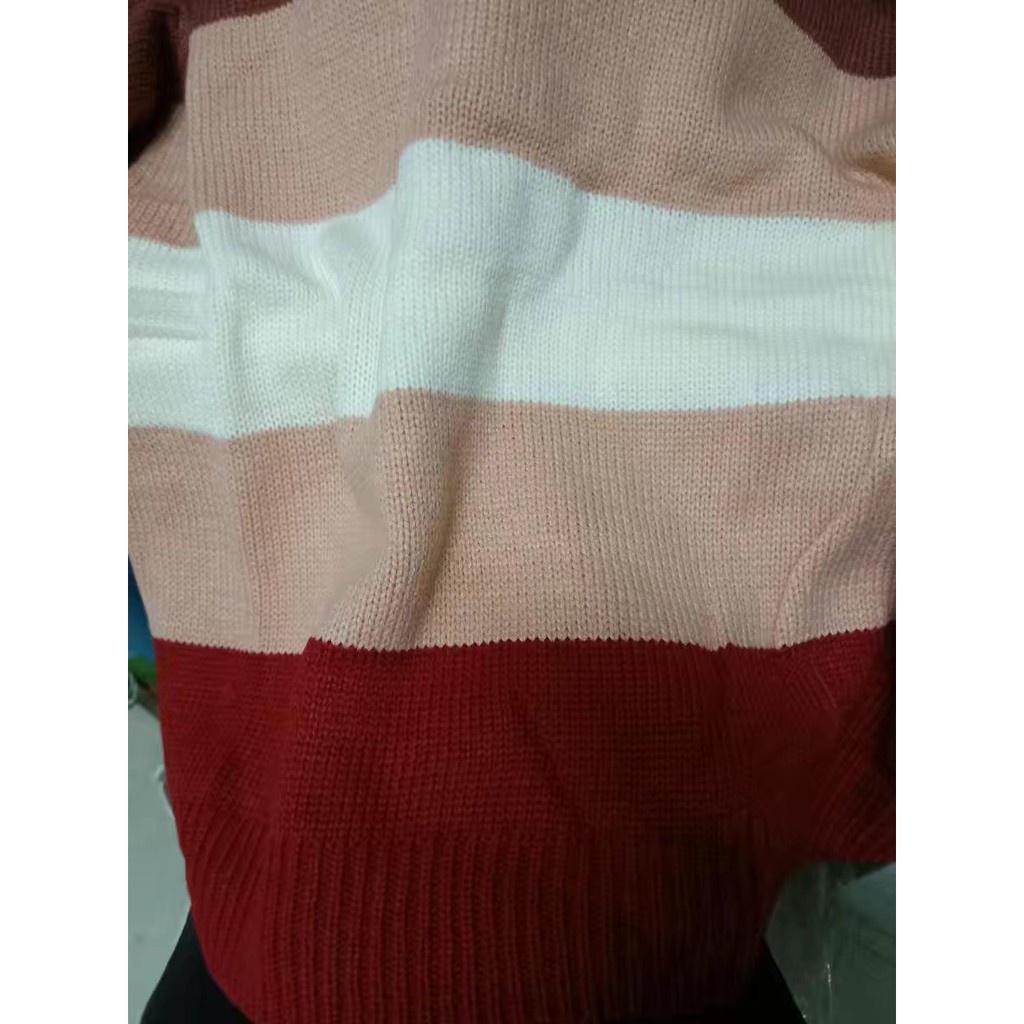 Áo Len Kẻ Hàn siêu mịn