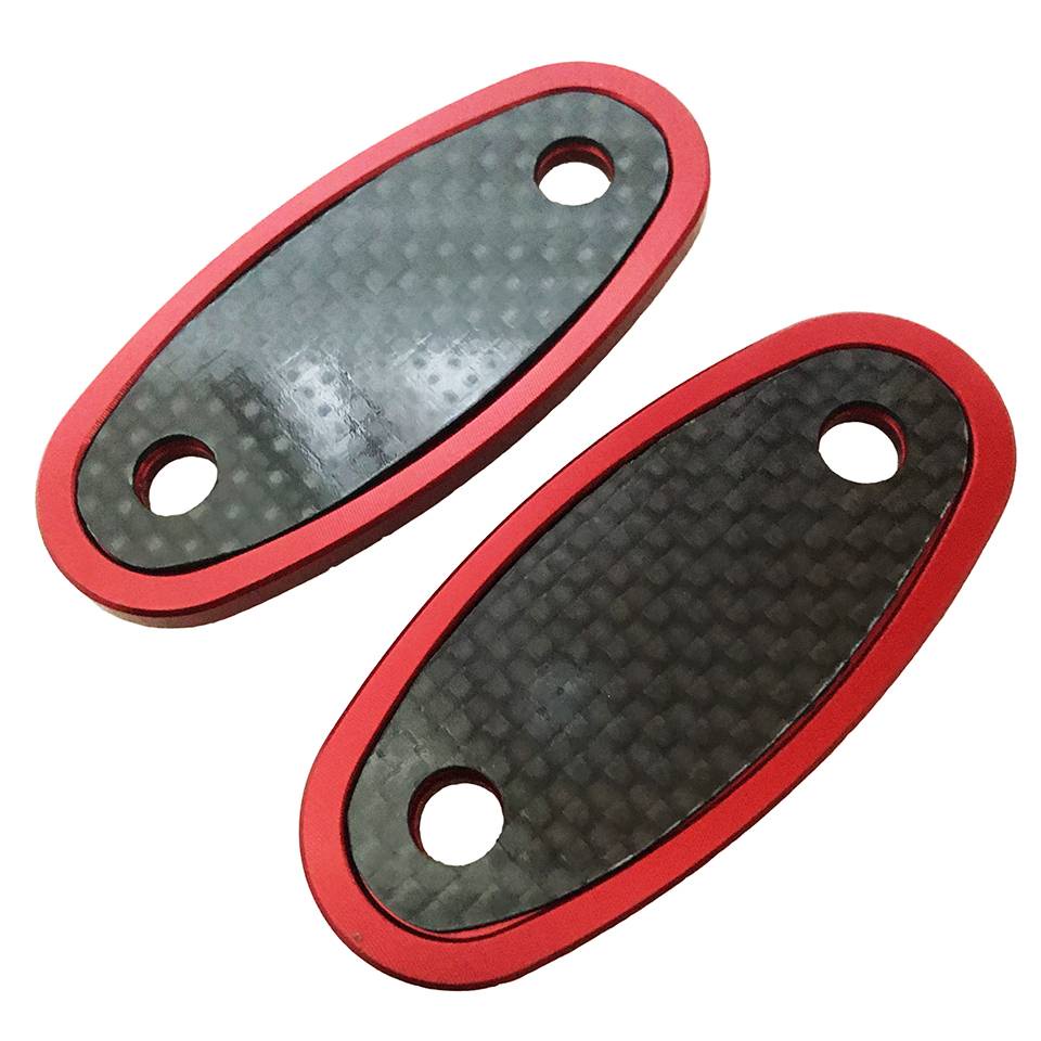 Ốp trang trí giá đỡ gương chiếu hậu xe mô tô thích hợp cho Honda Cbr250R Cbr300R Cbr500R Cbr650R Cbr650F