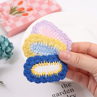 Kẹp Tóc Đan Len Dễ Thương Cho Bé Gái