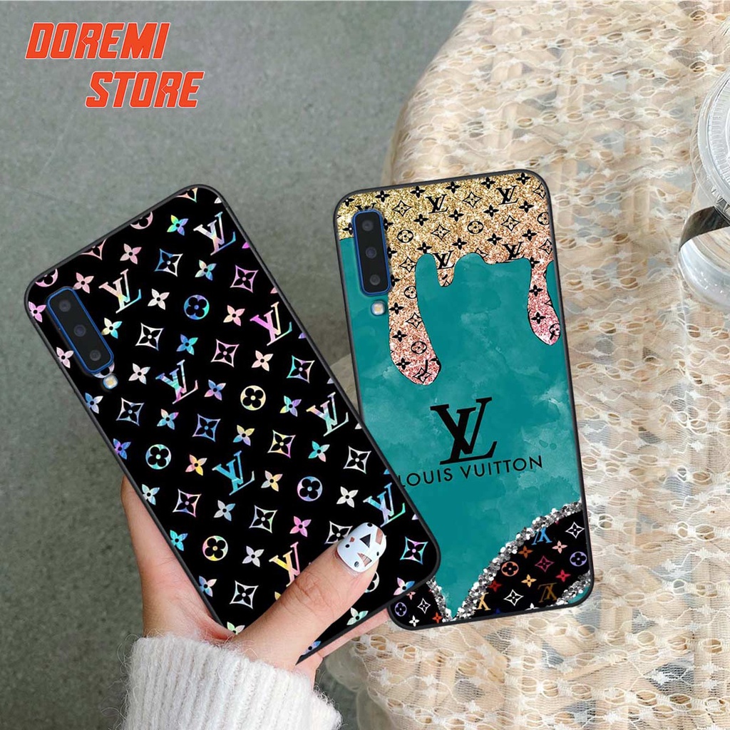 Ốp lưng Samsung A7 2018 / A9 2018 hình họa tiết thương hiệu thời trang, chất lượng rẻ bền đẹp