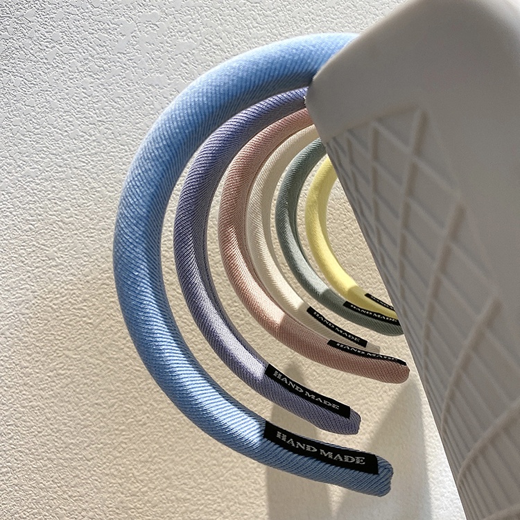 Băng Đô Cài Tóc Bằng Xốp Nhung Dày Dặn Co Giãn Nhiều Màu Sắc Tùy Chọn Cho Nữ ruiyan JP5