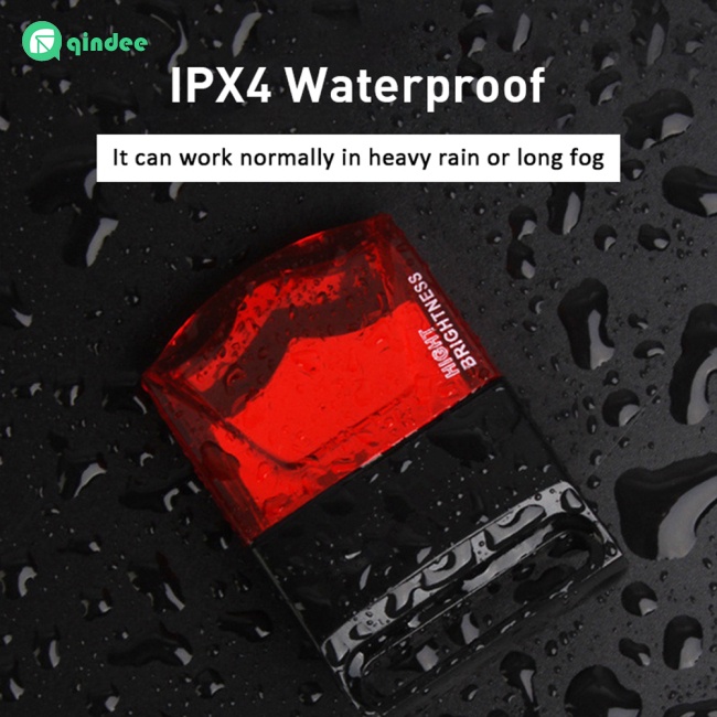 Đèn Cảnh Báo Chống Thấm Nước Có Nam Châm Gắn Đuôi Xe Đạp