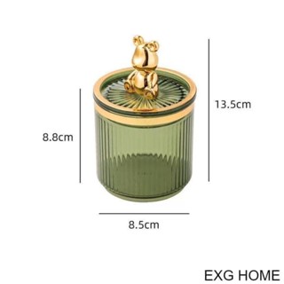  Hộp đựng tăm tăm bông bông tẩy trang hình gấu 