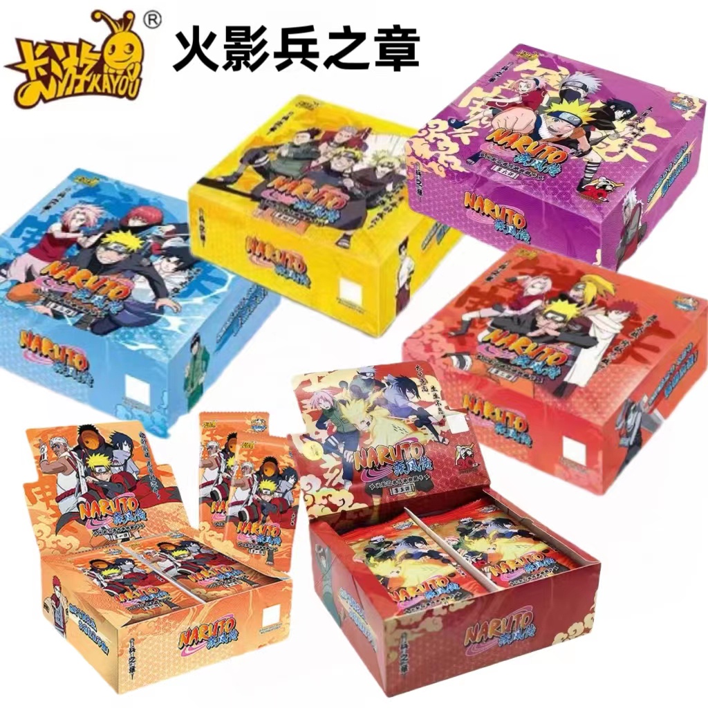 Bộ Sưu Tập 2 Thẻ Bài Hoạt Hình Naruto Kayu Tier Chính Hãng Mới Nhất