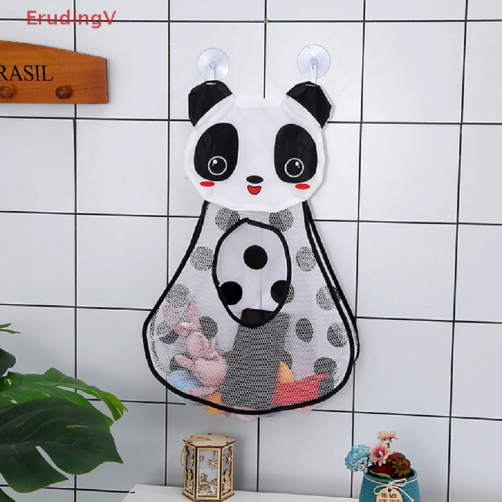 [ErudingV] Túi Lưới Đựng Đồ Chơi Phòng Tắm Thiết Kế Hình Động Vật Hoạt Hình Có Giác Hút Dành Cho Trẻ Em [Mới]