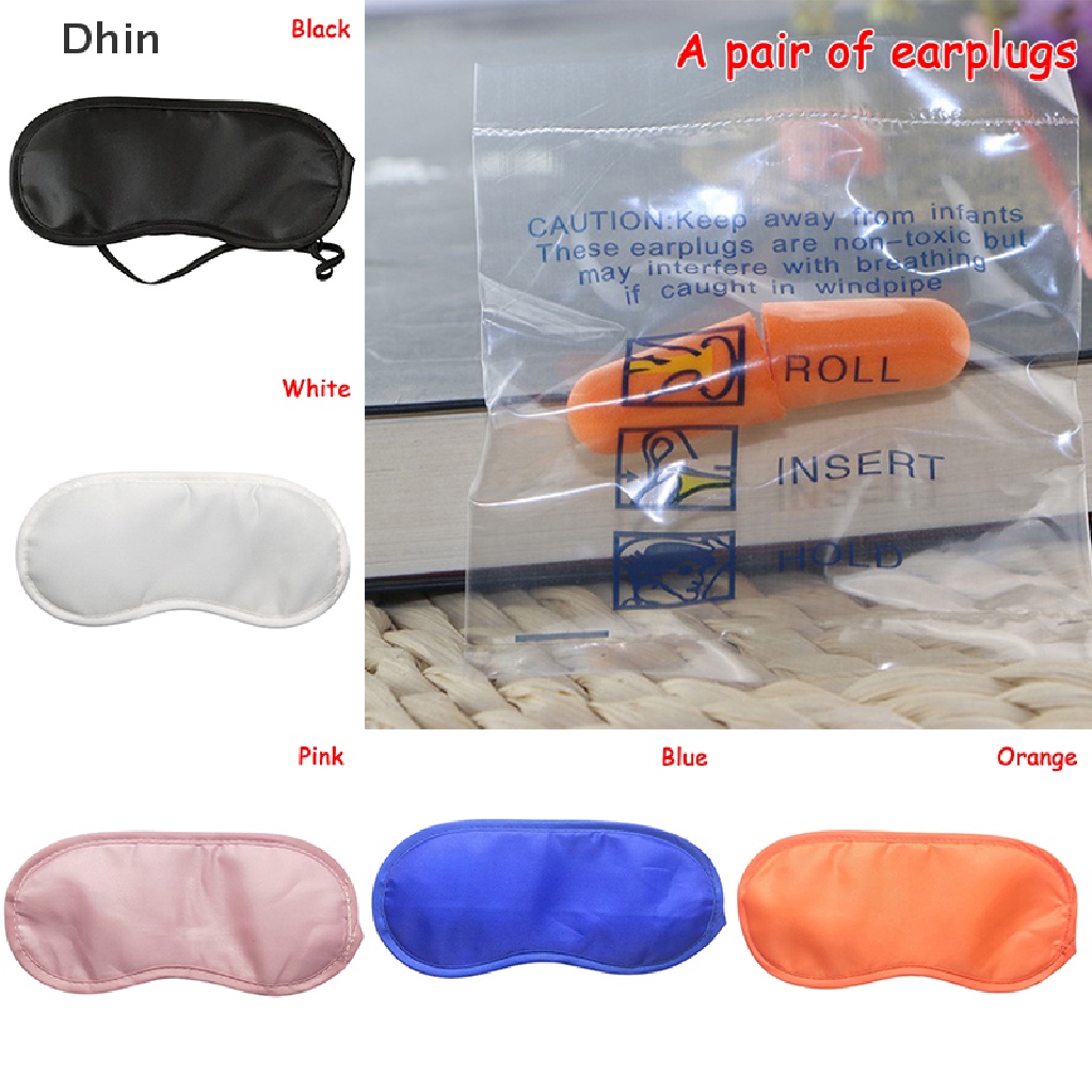 Miếng Bịt Mắt Ngủ Tự Nhiên Mềm Mại Nhỏ Gọn Dành Cho Đi Du Lịch