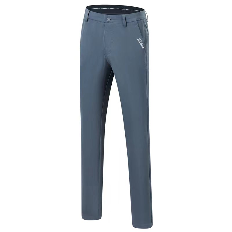 Quần Dài Thể Thao Chơi golf Mỏng Màu Trơn Nhanh Khô Thoáng Khí Không Sắt Cho Nam