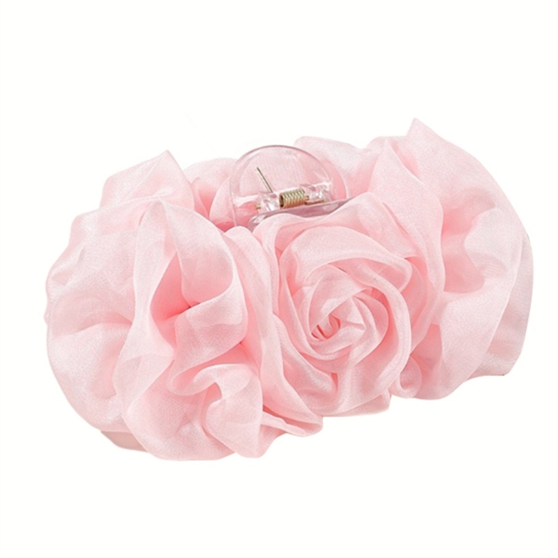 Kẹp Tóc Hình Nơ Lớn Chống Trượt Dễ Thương