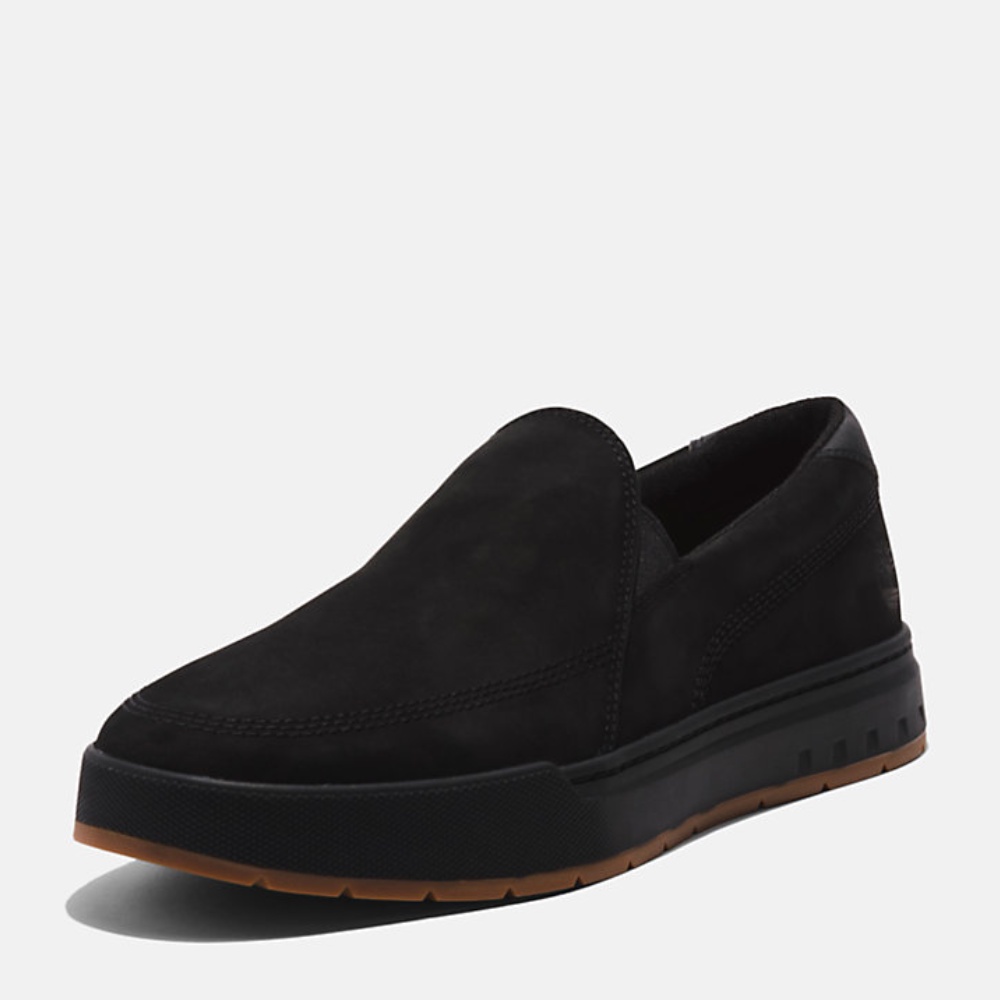 [SALE] Timberland Giày Lười Nam Maple Grove Slip On Da Nubuck Màu Đen TB0A5PZC04