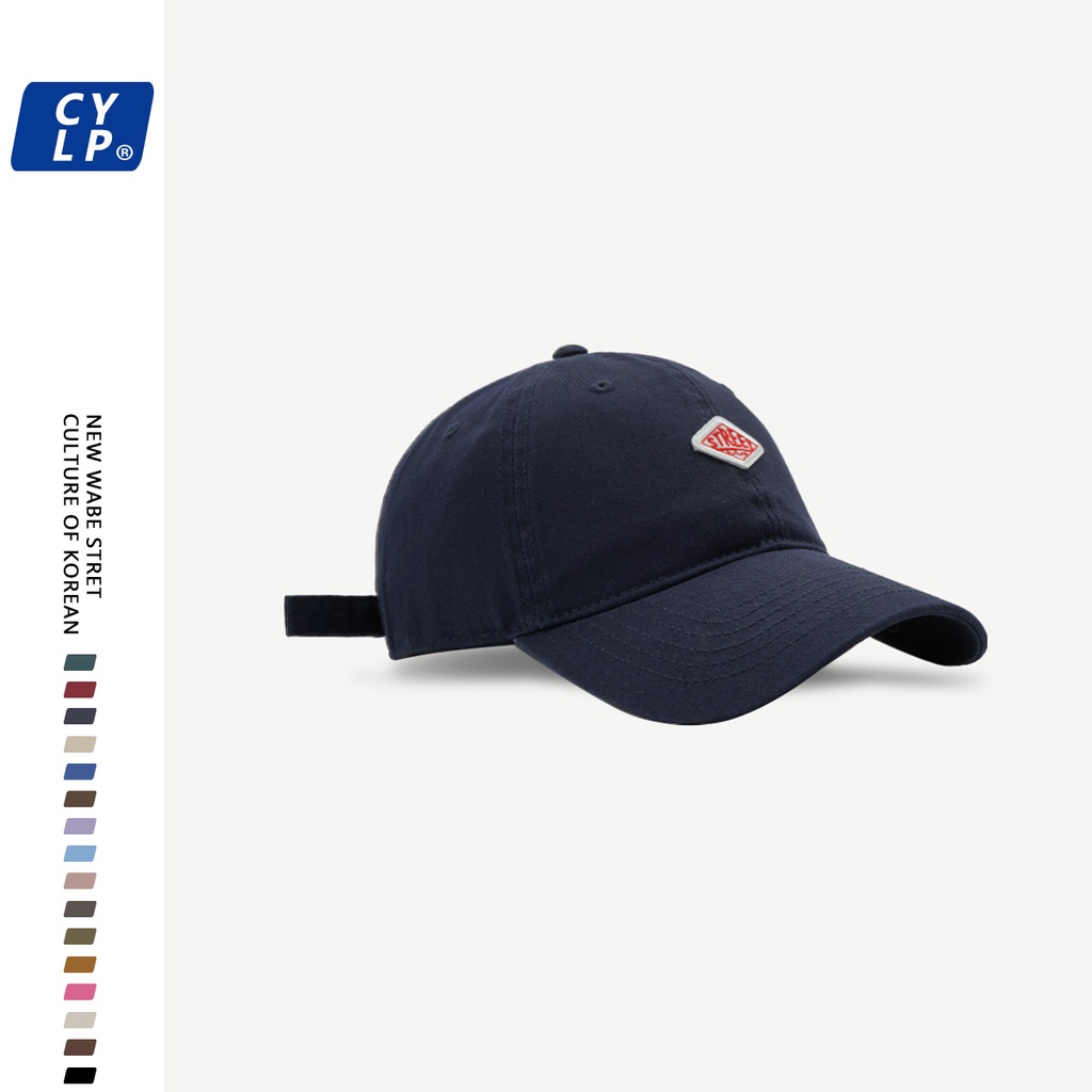 Mũ Lưỡi Trai Mềm Mại In Chữ Phong Cách Hàn Quốc Thời Trang Xuân Hè Cho Nam Và Nữ