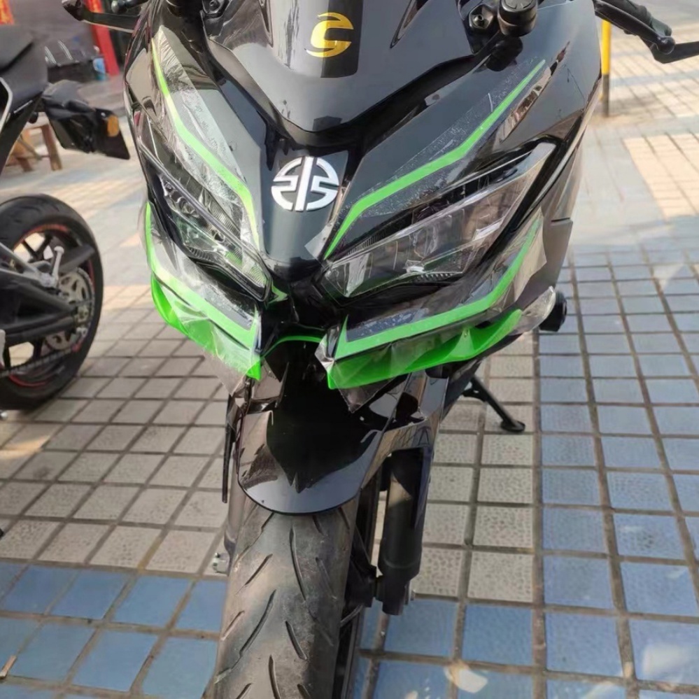 Miếng Dán Trang Trí Chống Nắng Chống Thấm Nước Cho Xe Mô Tô Kawasaki NINJA400 H2 H2SX