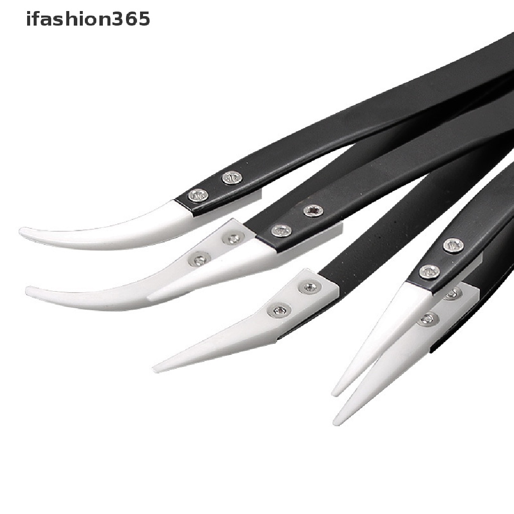 Nhíp Gắp Bằng Thép Không Gỉ Gốm Chống Tĩnh Điện Bảo Trì Chính Xác ifashion365