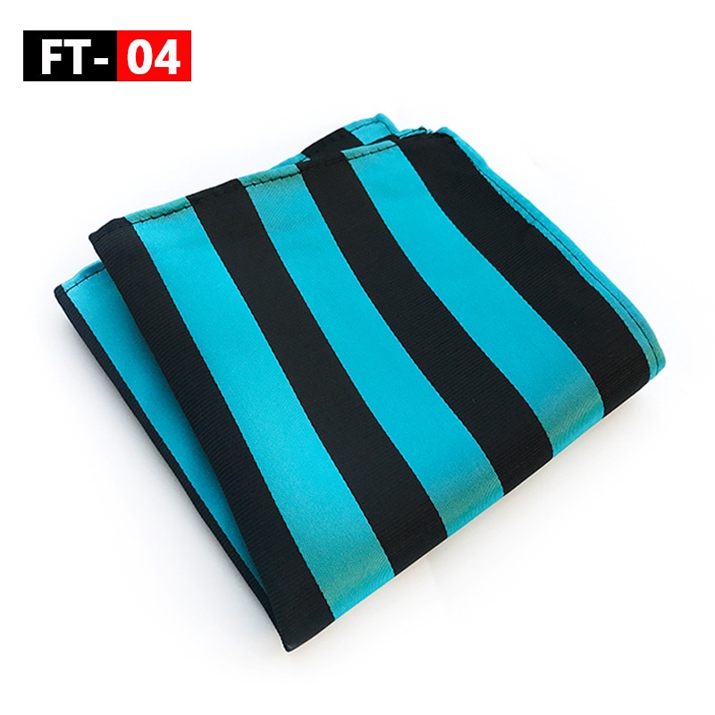 Khăn tay lụa EFAN hình vuông in họa tiết trang trọng cho nam