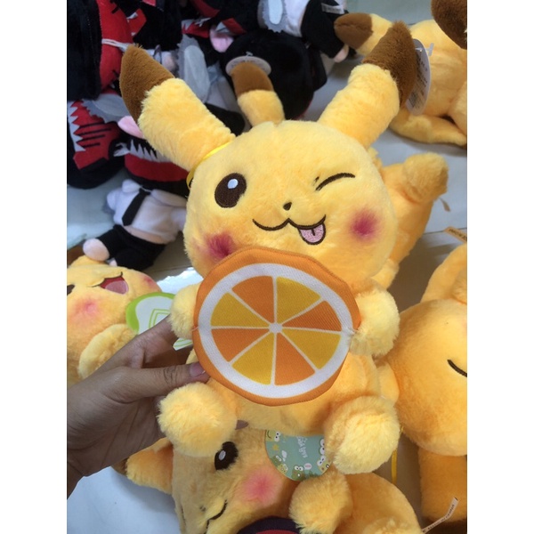 Thú Bông POKEMON-PIKACHU Dễ Thương-Lông Siêu Mềm Mịn-Xịn Xò