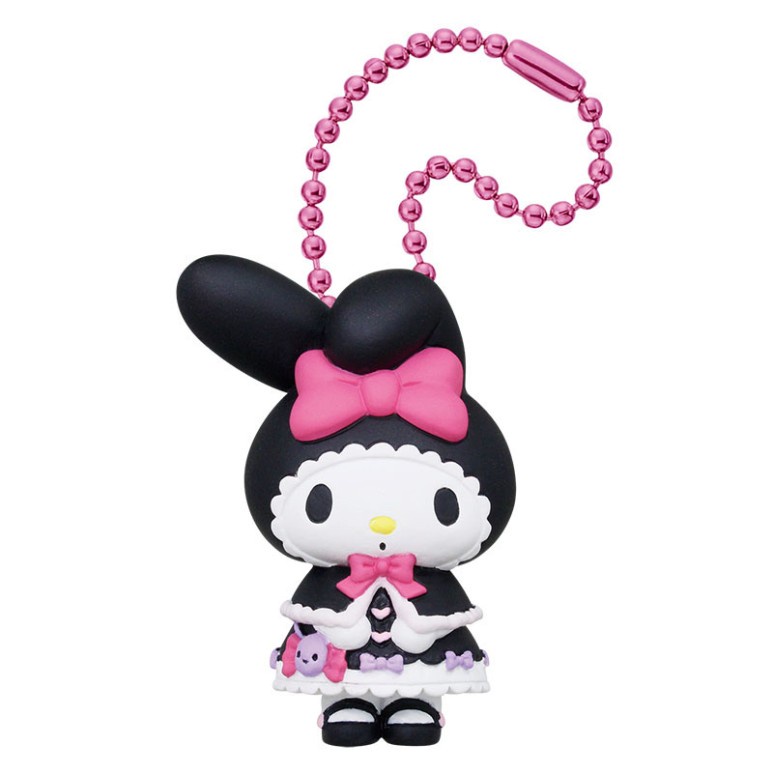 Móc Khóa Mini Hình Viên Thuốc Mini Gashapon 5 Loại Sanrio My Melody & Kuromi Ngọt Ngào Hàng Có Sẵn / Takaratomy arts Mới
