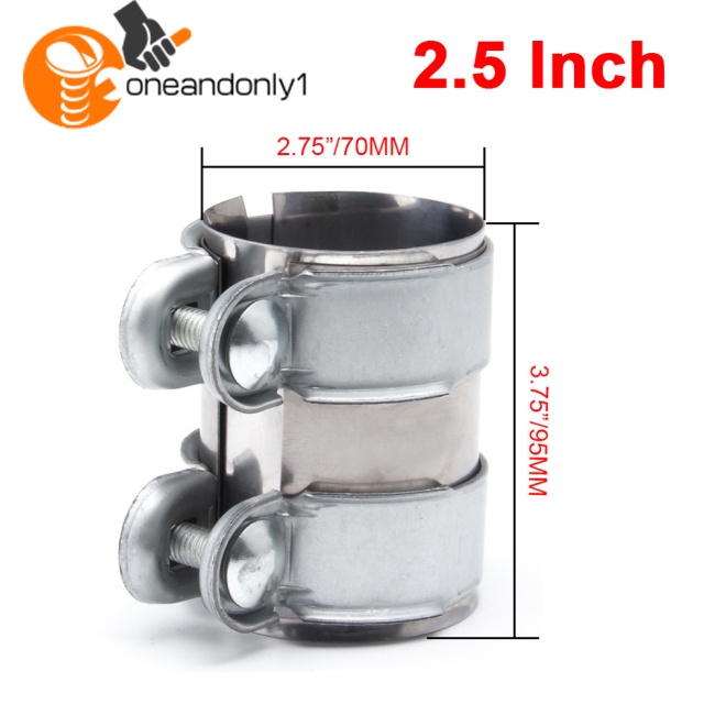 [COD] Kẹp Nối Ống Xả Xe Hơi Giảm Thanh