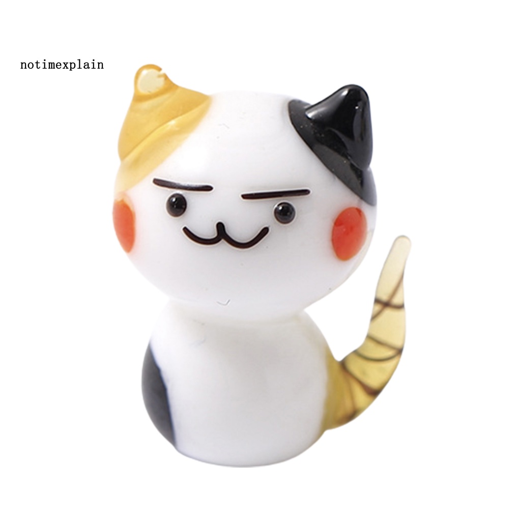 Nta Mô Hình Nhân Vật Động Vật Nhỏ Nhắn Bằng Thủy Tinh Dễ Thương Dùng Hàng Ngày