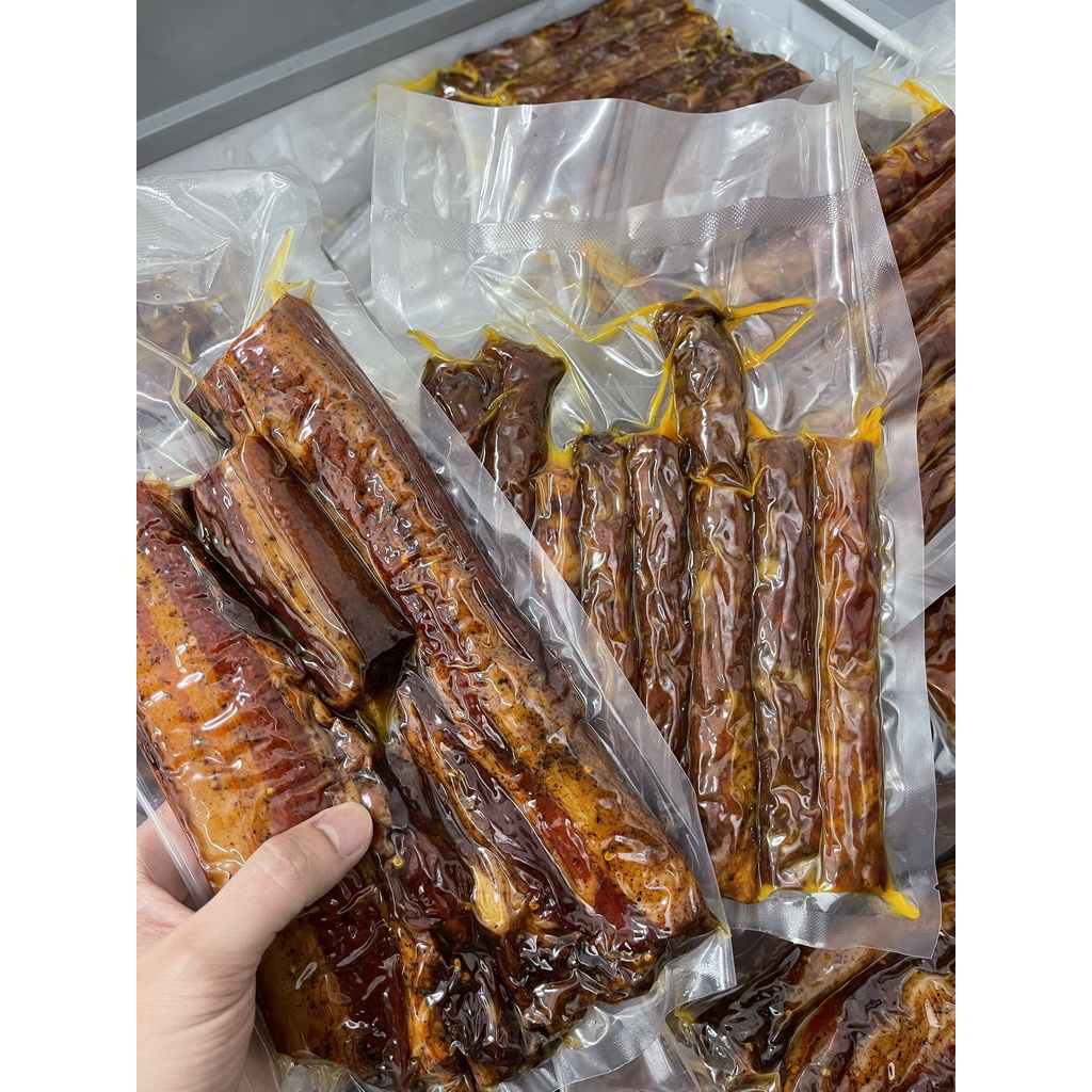 Ba Chỉ Hun Khói  Ba Chỉ Gác Bếp Gói 500g - Chim Sẻ Food