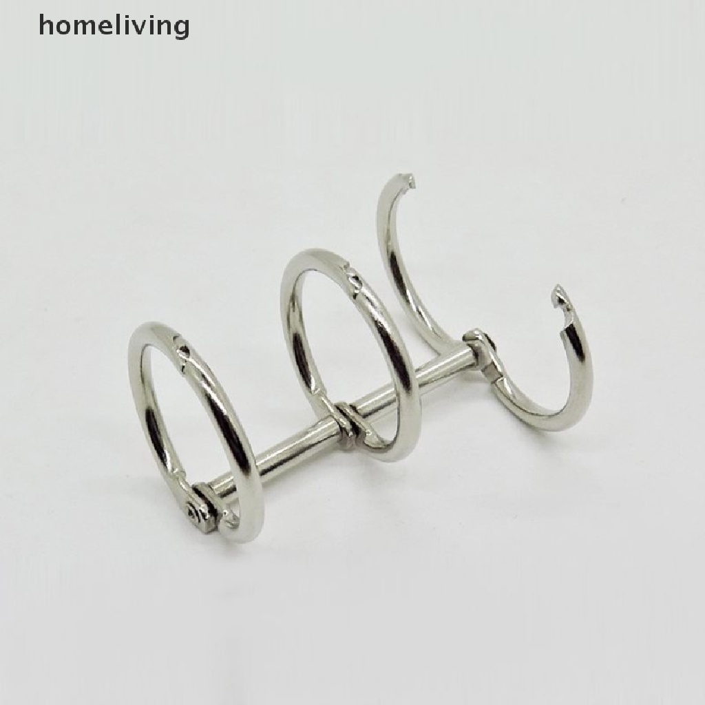 Set 2 Kẹp Sổ Tay / Album Kèm 3 Vòng Kẹp Bằng Kim Loại Tiện Dụng