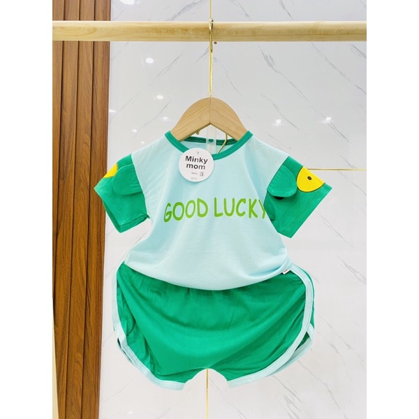 Bộ thun lạnh min ky mom cho bé 5-18kg