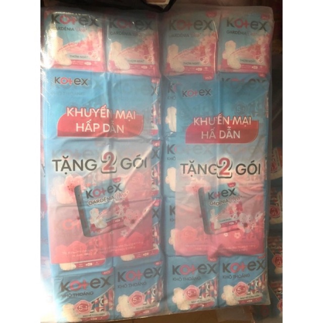 Combo 8 gói Kotex siêu mỏng cánh  tặng