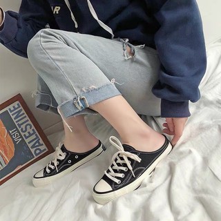 [SẴN ĐEN 37 ] Giày đạp gót nữ ulzzang có 10 màu