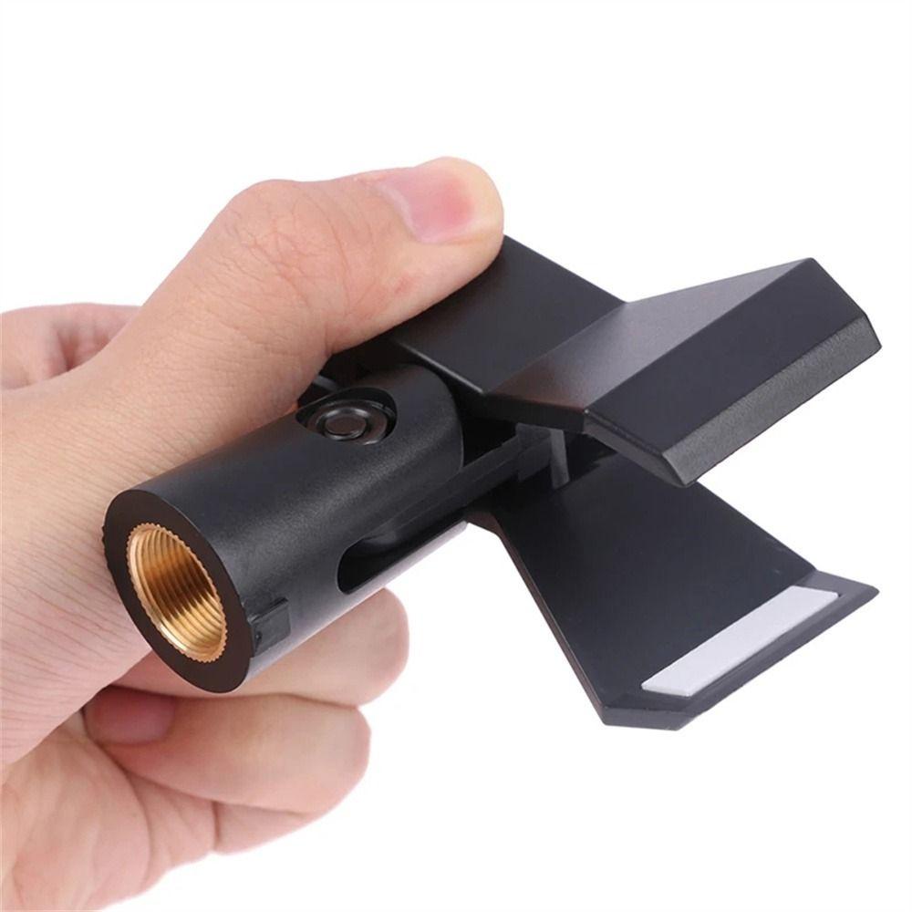 AUGUSTINA Kẹp Giá Đỡ Micro 1 / 4 Inch Tháo Lắp Nhanh Thay Thế Tiện Lợi Dành Cho Live Tripod