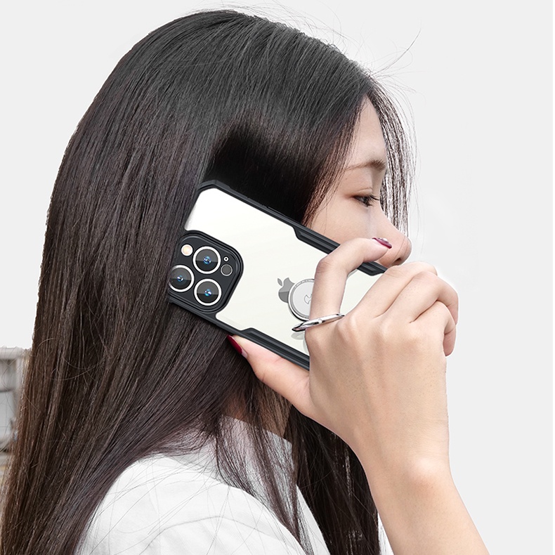 Ốp điện thoại Chất Liệu PC + TPU Trong Suốt Chống Sốc Cho OPPO Reno 8T 5G Reno8T 4G OPPO A78 A17 A17K