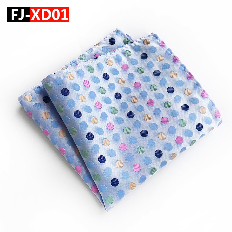 Khăn tay lụa EFAN màu trơn hình vuông bỏ túi thích hợp làm quà tặng đám cưới/sinh nhật cho nam