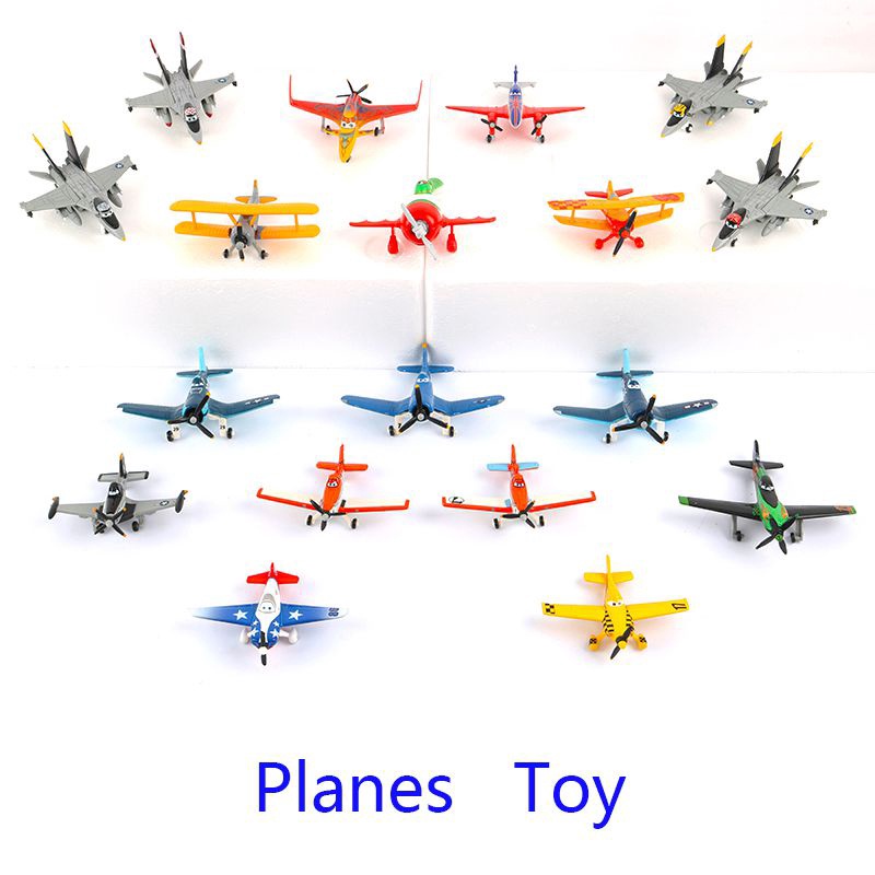 Disney Pixar Planes Metal Diecast Toy Plane Model For Kids Gifts Fighter 1:55 Gift