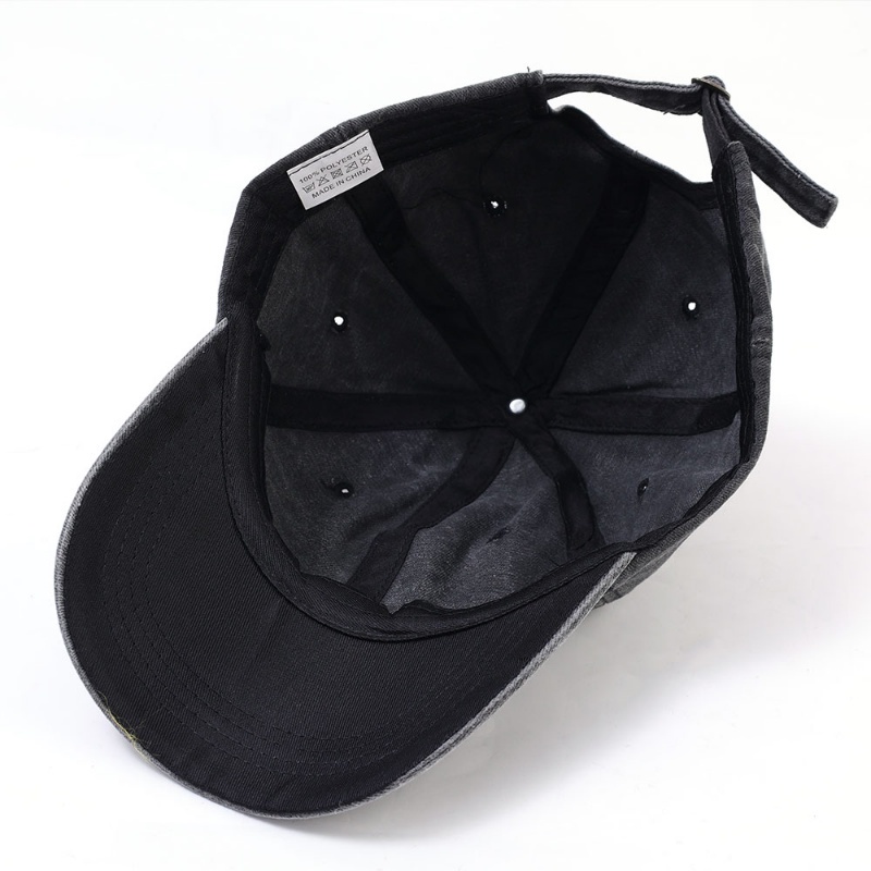 Mũ Lưỡi Trai Denim Màu Trơn Đơn Giản Thời Trang Cho Nam Nữ