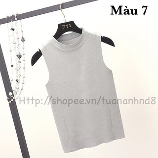 ( ORDER ) Áo len sát nách cổ tròn Ulzzang
