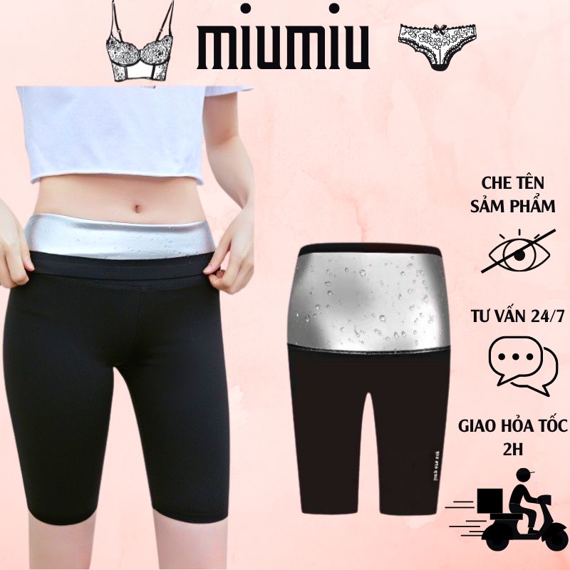 Quần Giảm Mỡ Quần Tập Gym Giảm Béo Nhờ Tăng Lượng Mồ Hôi Vùng Eo Cao Cấp YK208