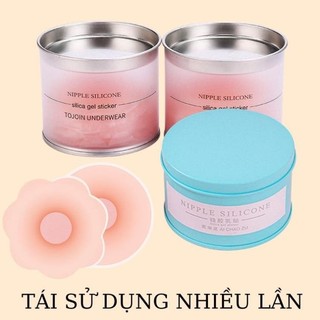 Miếng Dán ngực Silicon Siêu Mỏng Keo Bám Dính Tốt Hộp Hàng Loại 1
