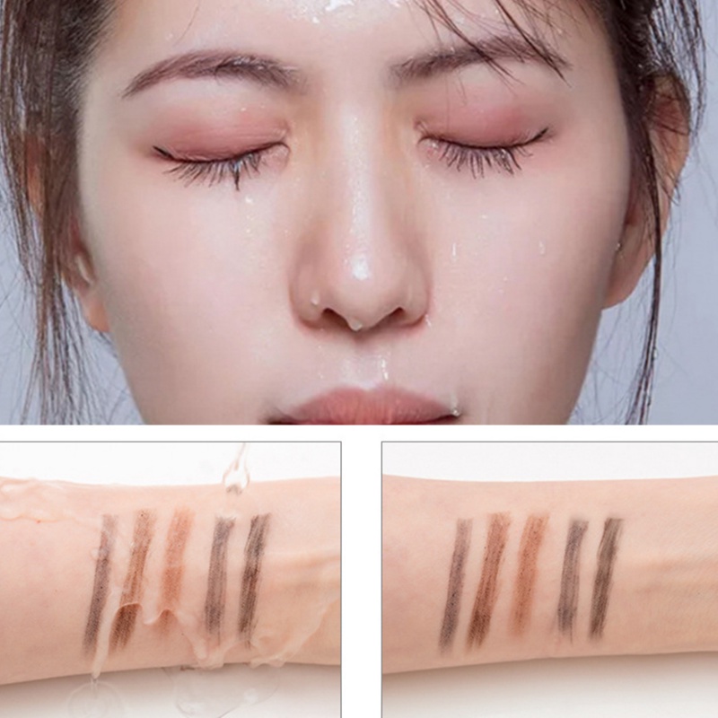 Bút Kẻ Lông Mày 6 Màu Tùy Chọn Chống Nước Chống Mồ Hôi Lâu Trôi Tiện Dụng