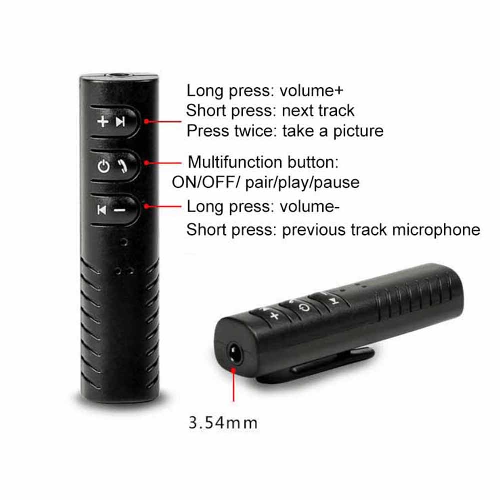 Thiết Bị Nhận Tín Hiệu Bluetooth Không Dây 3.5mm Cho Loa Xe Ô Tô