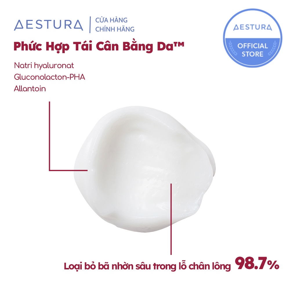 Sữa Rửa Mặt Tạo Bọt AESTURA THERACNE365 Clear Deep Cleansing Foam 200g