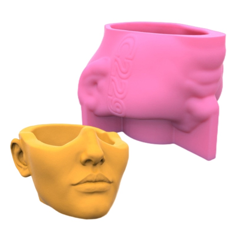 Khuôn Silicone Dùng Làm Chậu Hoa Diy Tiện Dụng