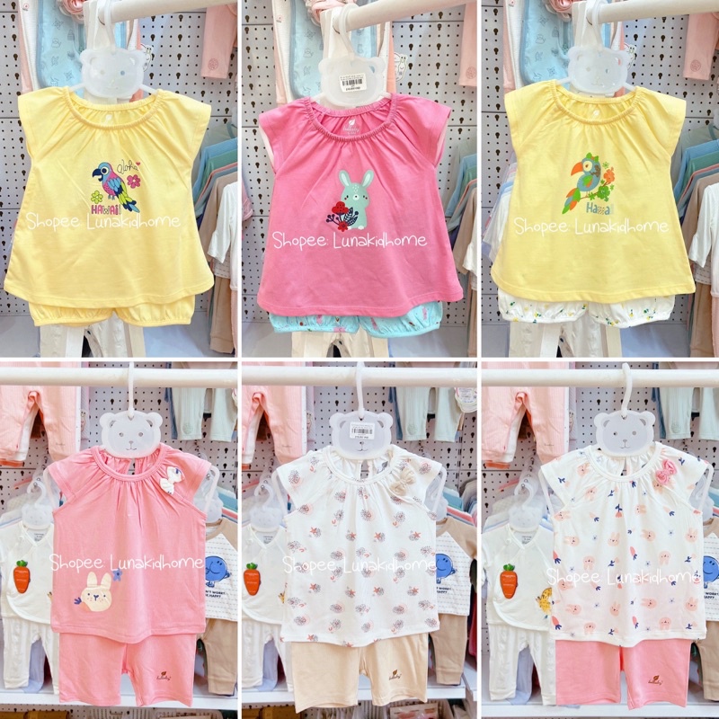 Bộ cộc Lullaby cánh tiên bé gái peptit