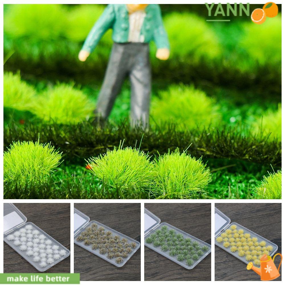Yan1 Cỏ Tĩnh Làm Thủ Công Để Bàn Trang Trí Đường Ray Đường Ray Chơi Game Chiến Tranh Tufts