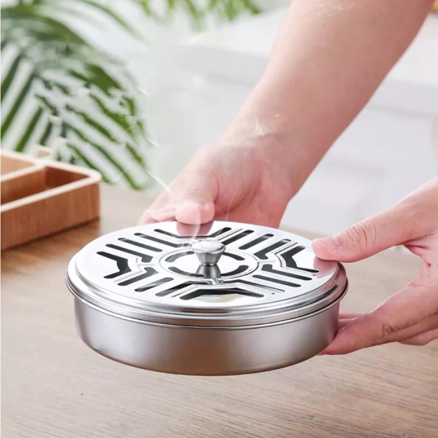Hộp đựng nhang muỗi diệt côn trùng - khay đựng nhang muỗi , đế lót