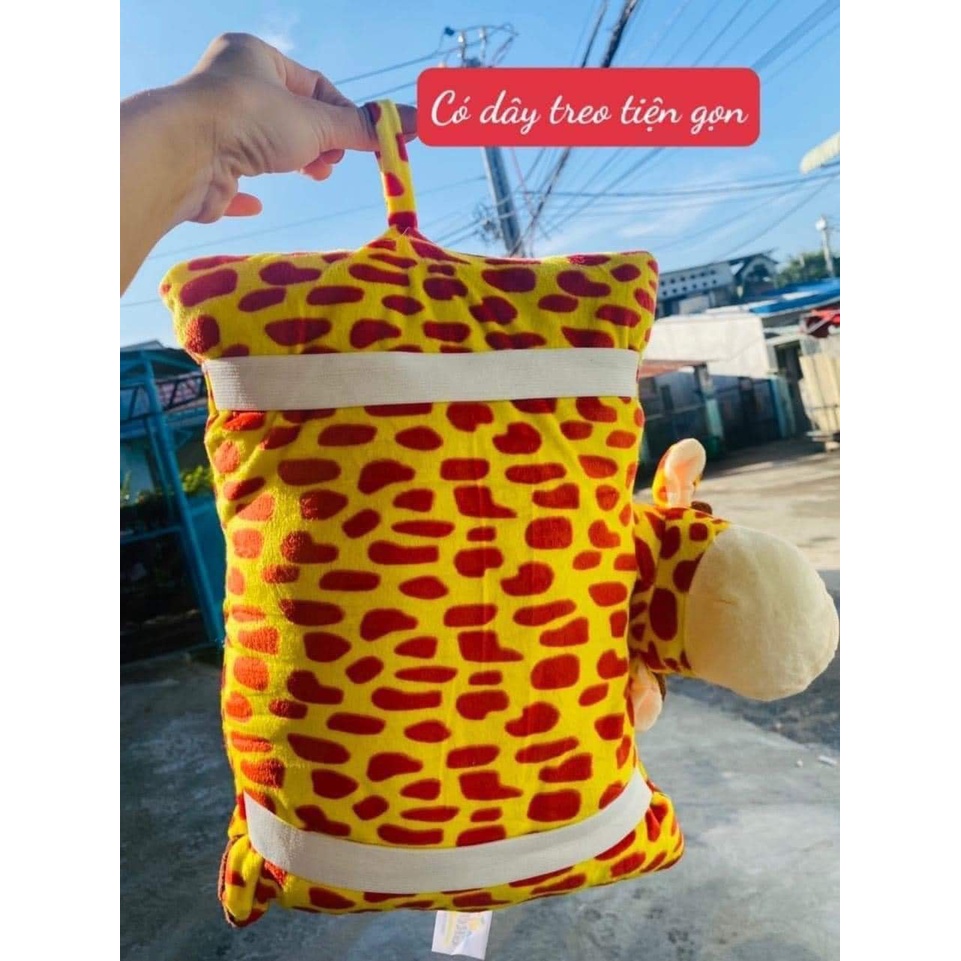 Gối đi xe máy hình thú cho bé - quà tặng từ sữa