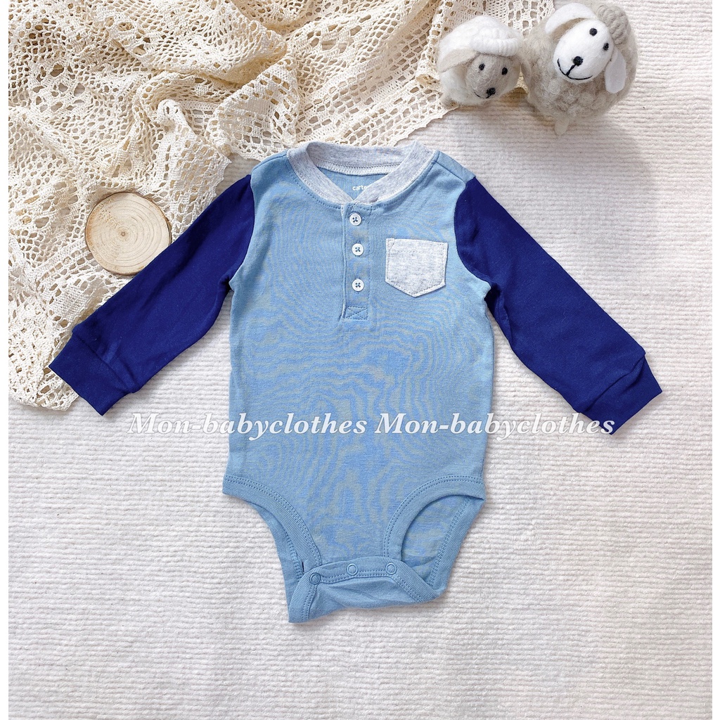 Áo BODY chip dài tay 6-9 tháng