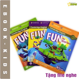Fun For Starter, Mover, Flyer tặng file nghe