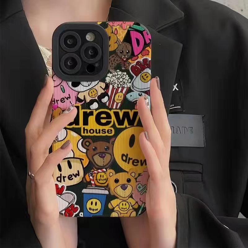 Ốp Điện Thoại Dẻo Họa Tiết Mặt Cười Dễ Thương Cho Iphone11 / 8 NRBN 7piPhone14promaxiPhone13promaxiPhone1112 XR Xsmax13