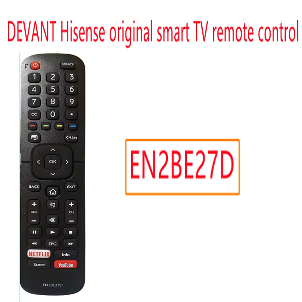 DEVANT REMOTE CONTROL 50UHV400/ 55UHV400/ 43UHV400/ 50UHD1619/ 55QUHV02/ 65UHD201/ 43UHD201/ 50UHD20