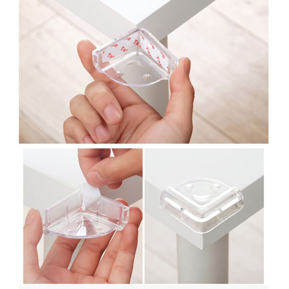 Miếng Bọc Góc Bàn Dày Dặn Trong Suốt Chống Va Chạm Bảo Vệ An Toàn Cho Bé HB JP5