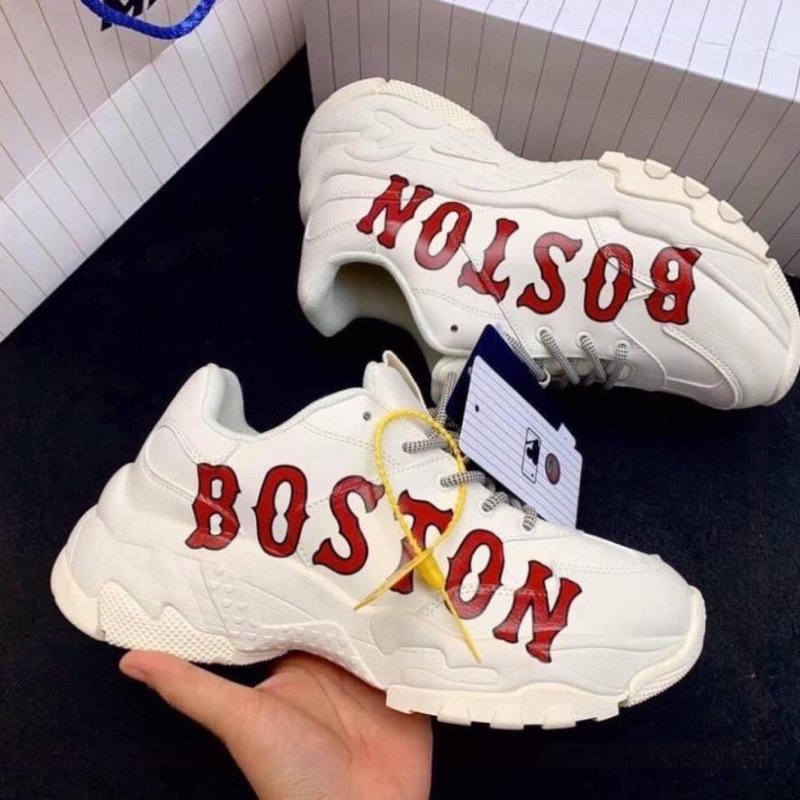 ❌Giày MLB Boston, 𝐍𝐘, LA Mới Nhất Hot Hit Năm 2021 F2402 Fiora Sneaker