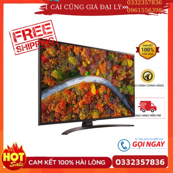 [LG 43UP8100] Smart Tivi LG 4K 43 inch 43UP8100PTB, Bảo hành chính hãng HƠN 24 tháng- Mới Full Box